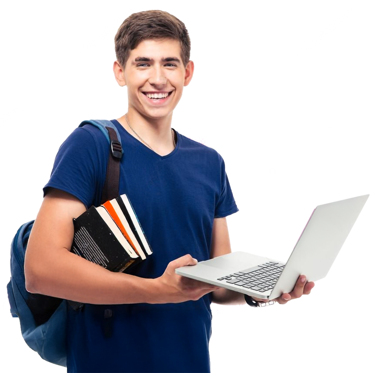 Student-with-Laptop
